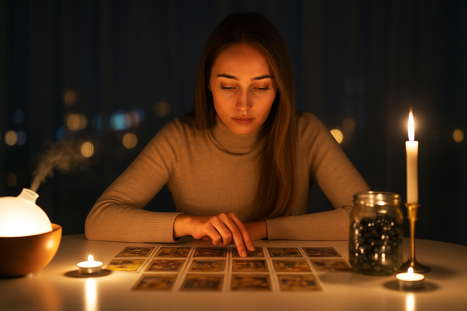 Tirada completa de cartas del tarot en consulta espiritual con Nayra luna